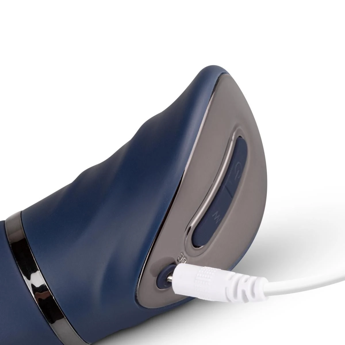 Rabbit Vibrator blau mit maximalem Durchmesser von 36 mm