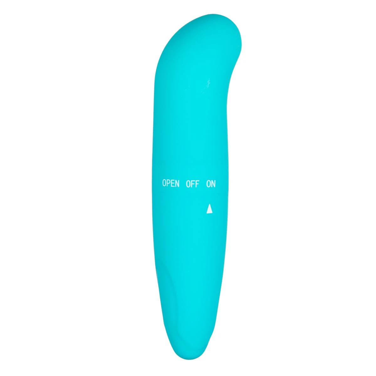 Mini-G-Punkt-Vibrator Violett mit gebogener Spitze und Drehknopf