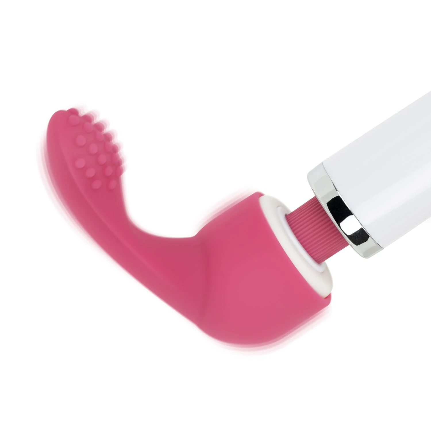Rosa Silikonaufsatz von MyMagicWand für G-Punkt- und Prostatastimulation