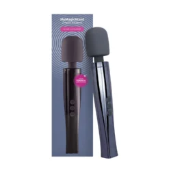 MyMagicWand Wand Massager Dynamite Grau mit weichem Silikonkopf