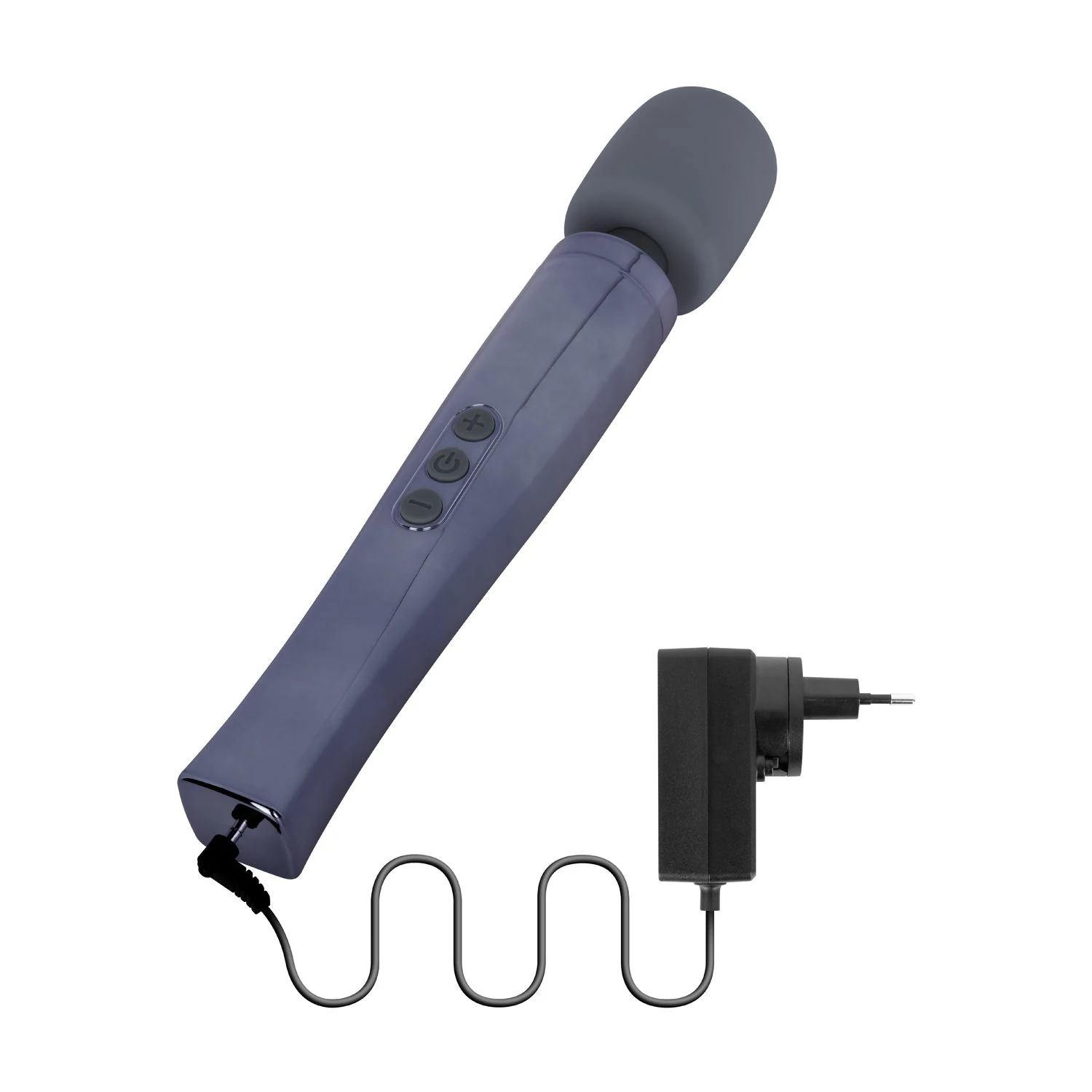 Wand Massager in Grau mit 13 verstellbaren Vibrationsstufen