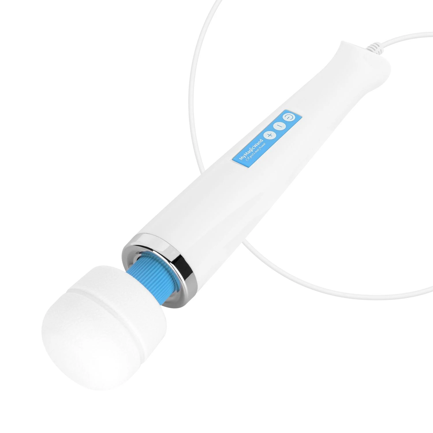 MyMagicWand Wand Vibrator Blau für Klitoris- und Nippelstimulation