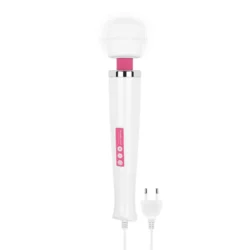 MyMagicWand Wand Vibrator Rosa mit rundem Kopf und Griff