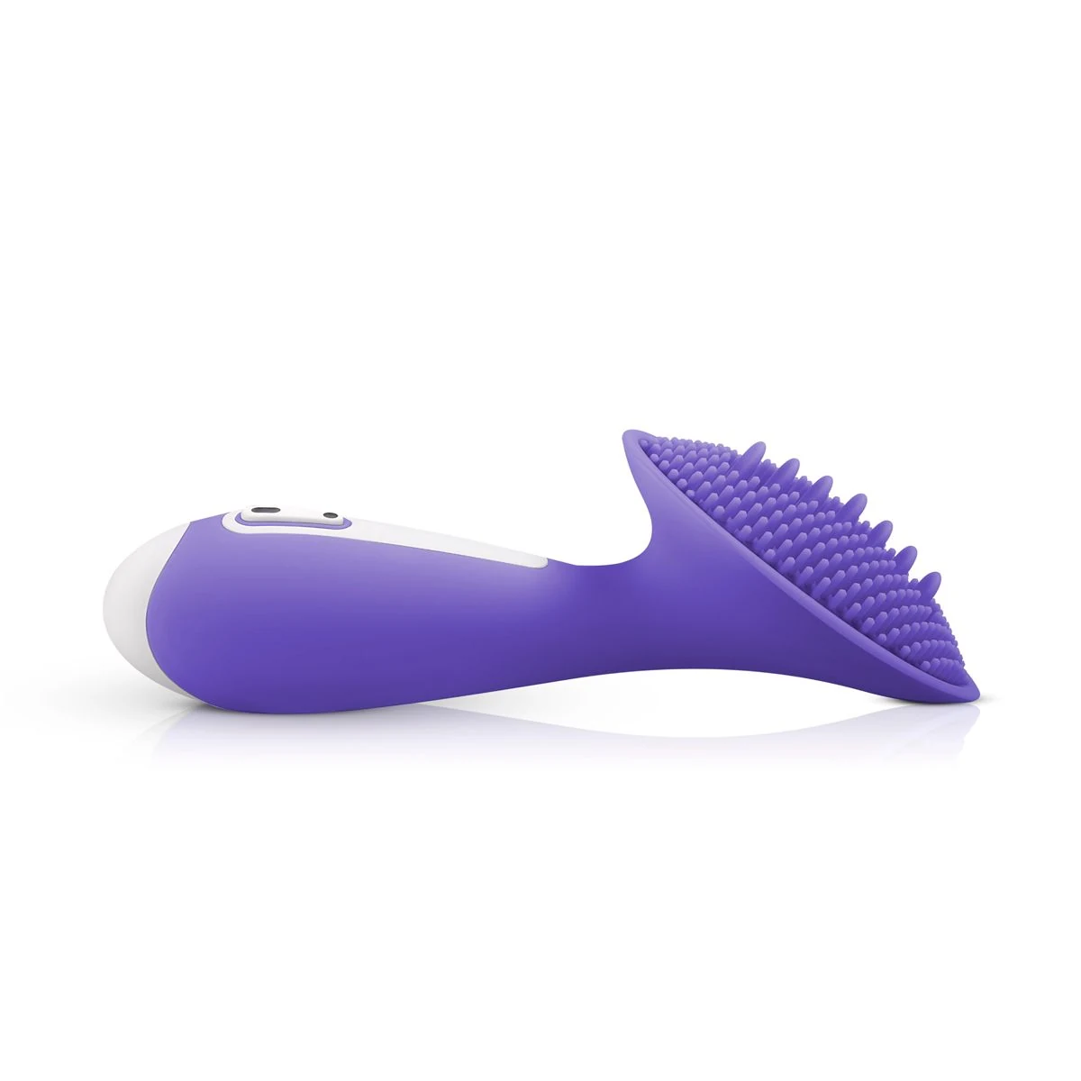 Biegsamer Nara Vibrator mit weichem genopptem Stimulator
