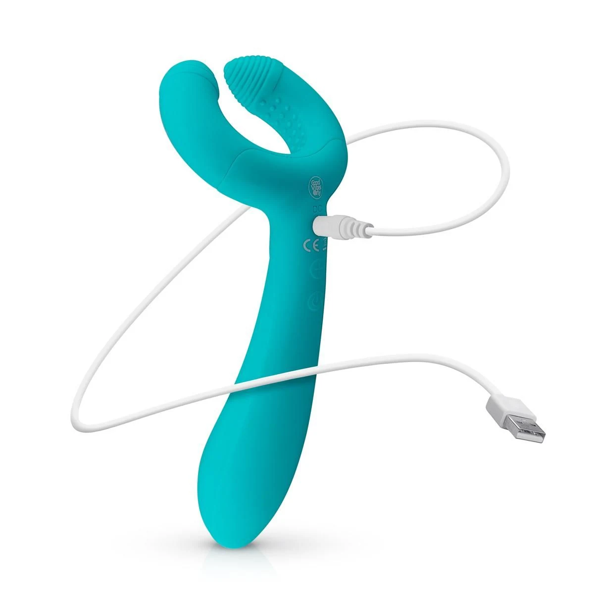 Paarvibrator mit Ring für Penis, Klitoris und punktgenaue Stimulation