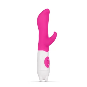 Petite Piper G-Punkt Vibrator in Rosa aus Silikon mit gebogener Form