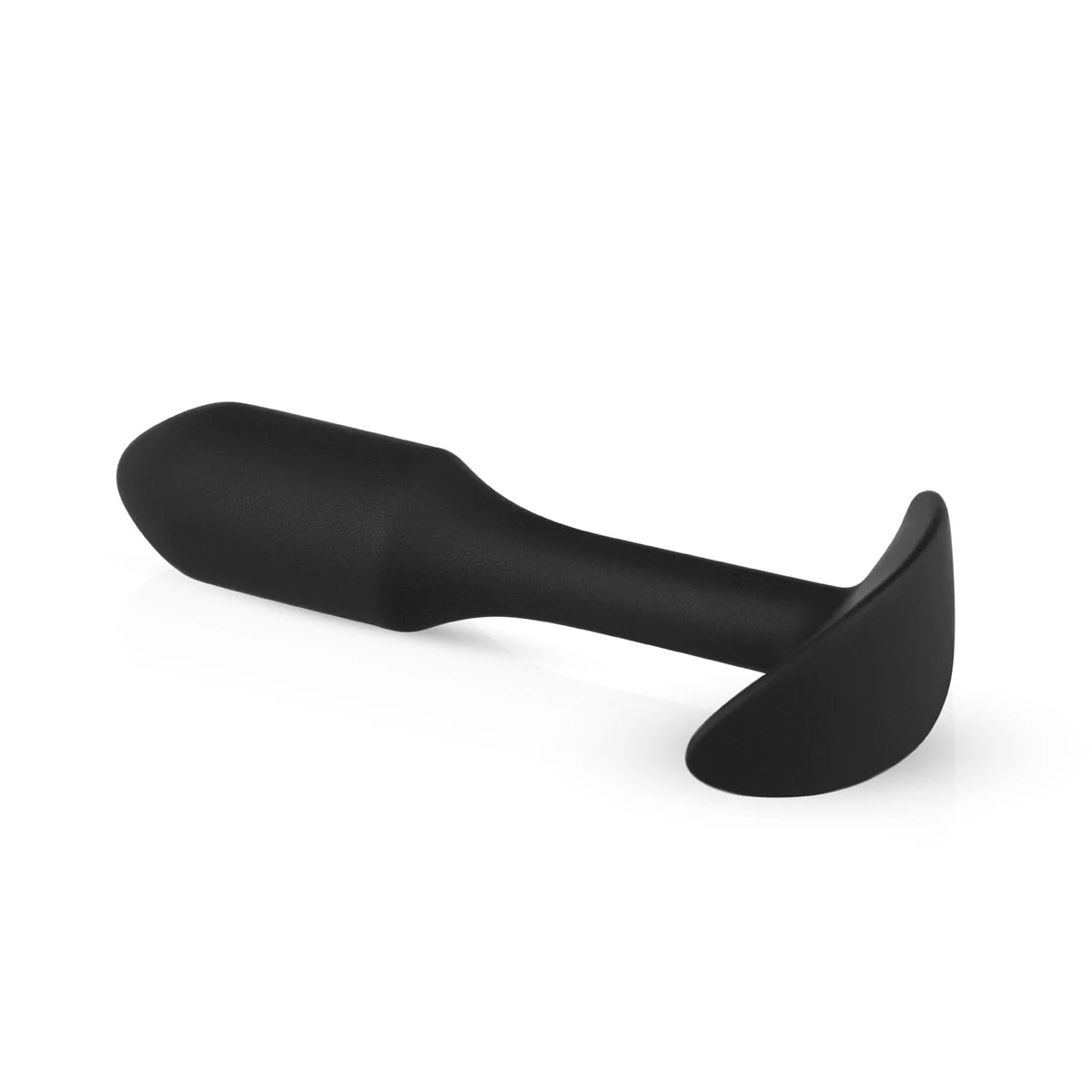 Unisex Analplug Set in Schwarz aus weichem, flexiblem Silikon