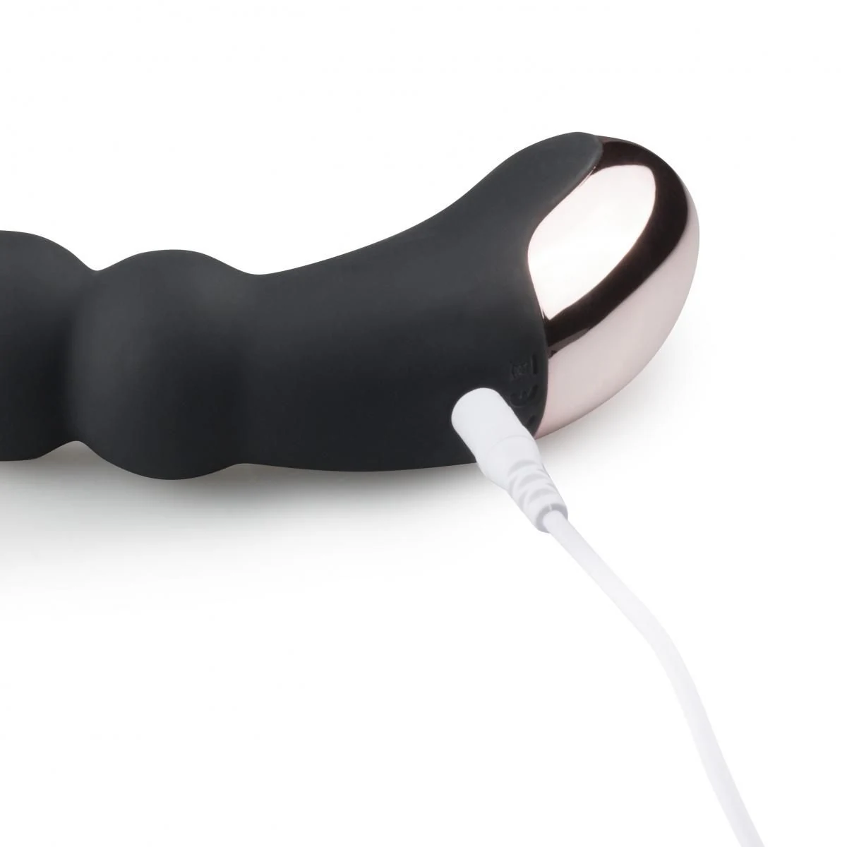 Pleasure Me Vibrator aus Silikon und ABS mit gebogener Form