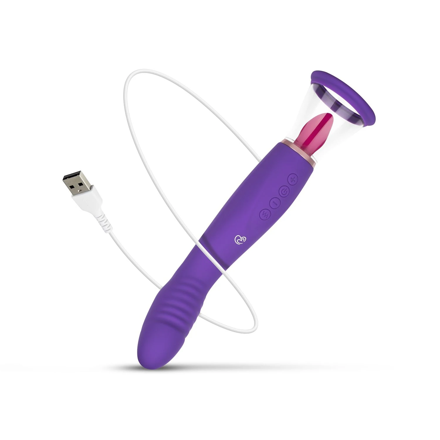 Toys Vibe Collection Pleasure Pump in Lila für G-Punkt und Klitoris