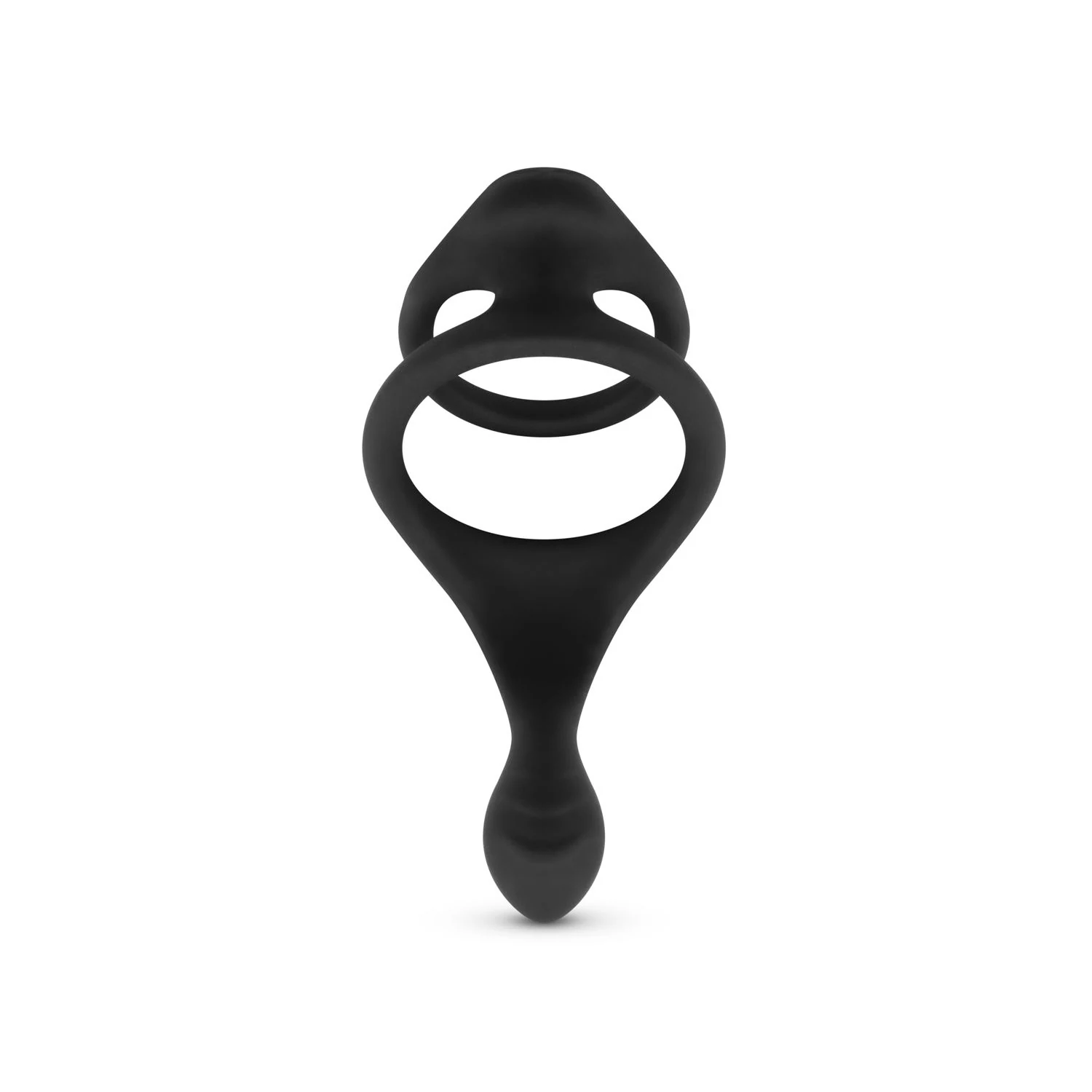 Pleasure Penisring mit geripptem Bereich zur Dammstimulation