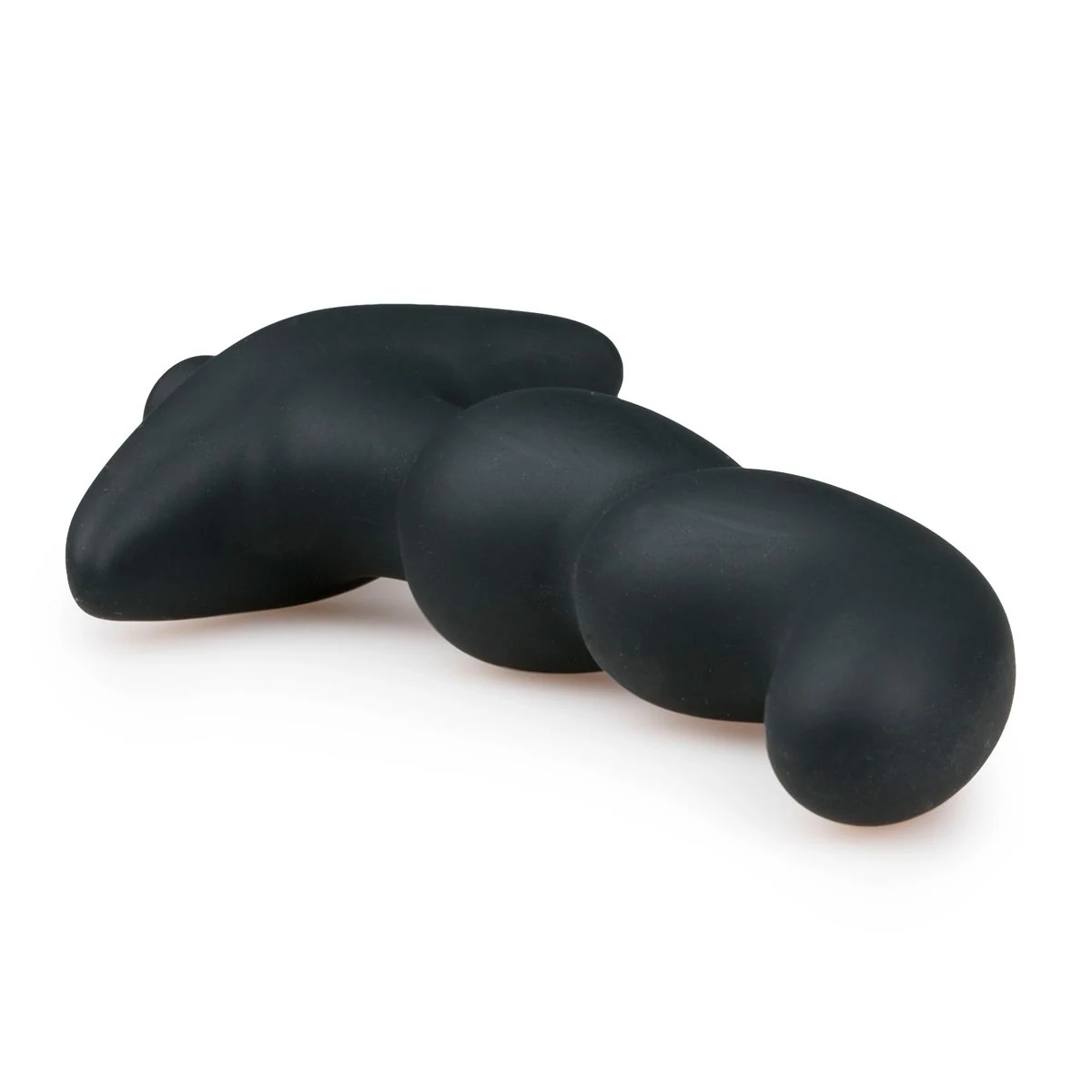 Analvibrator mit Druckknopf-Bedienung, Multispeed-Vibration und glatter Silikonoberfläche