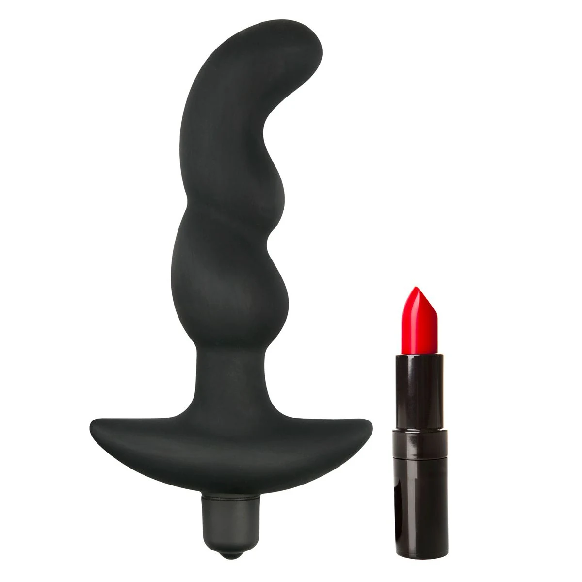 Wasserfester Prostata-Vibrator aus Silikon mit variierenden Vibrationen und Batteriebetrieb
