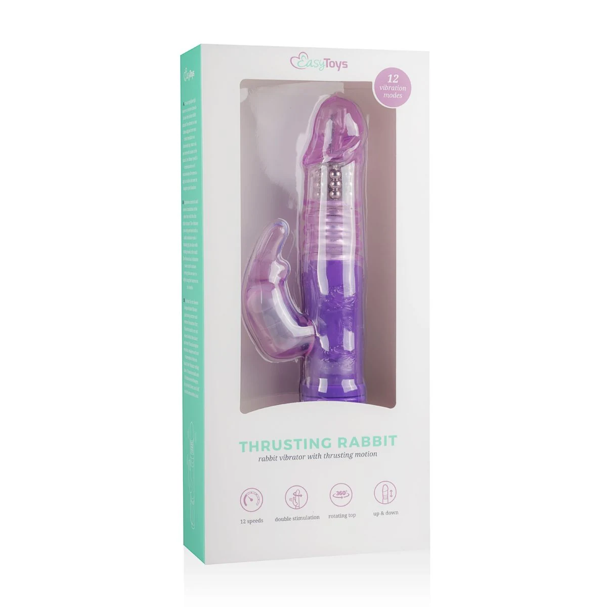 Toys Rabbit Vibrator in Lila für doppelte Stimulation