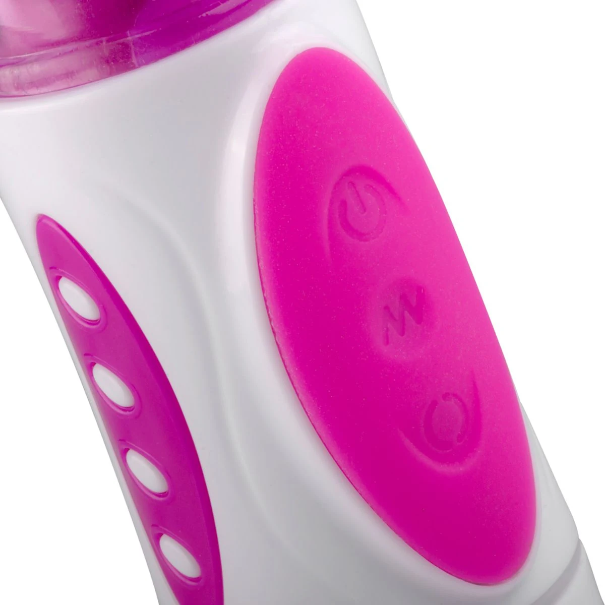 Lila Rabbit Vibrator mit rotierendem Kopf für G-Punkt-Stimulation