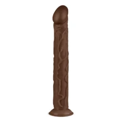 Real Fantasy David realistischer Dildo 35 cm mit geädertem Schaft und Saugnapf