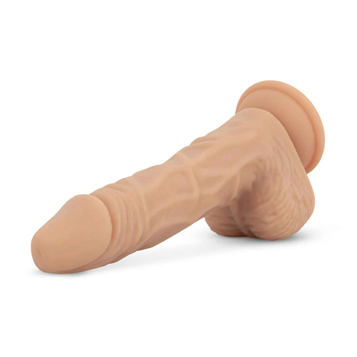 Ethan Dildo 190 mm Länge und 38 mm maximaler Durchmesser in Beige