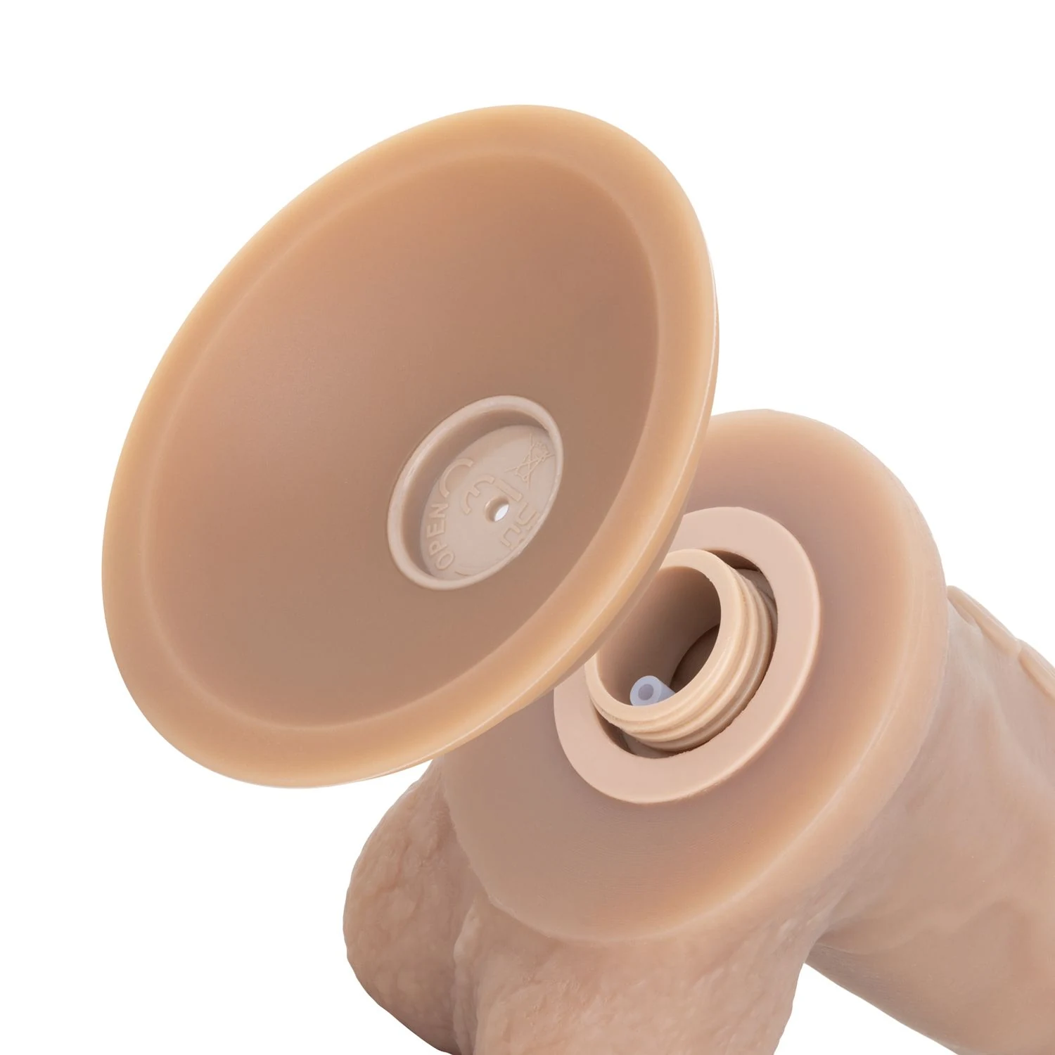 Realistischer Vibrator Hunter mit Venenstruktur und stabiler Basis