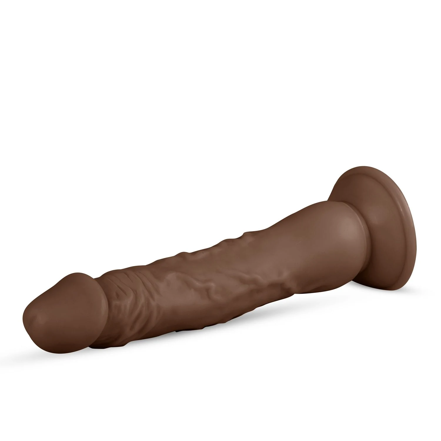 Realistischer Dildo James 23 cm mit Venenstruktur und biegsamem PVC