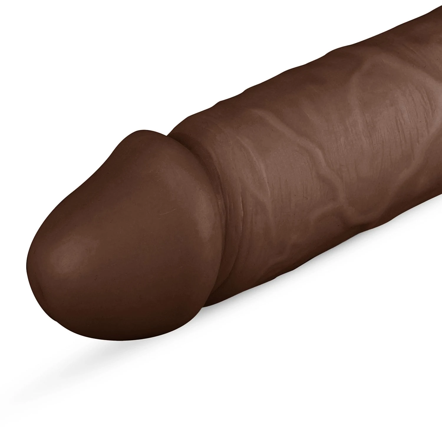 Biegsamer realistischer Dildo 28 cm für Vagina und Anus