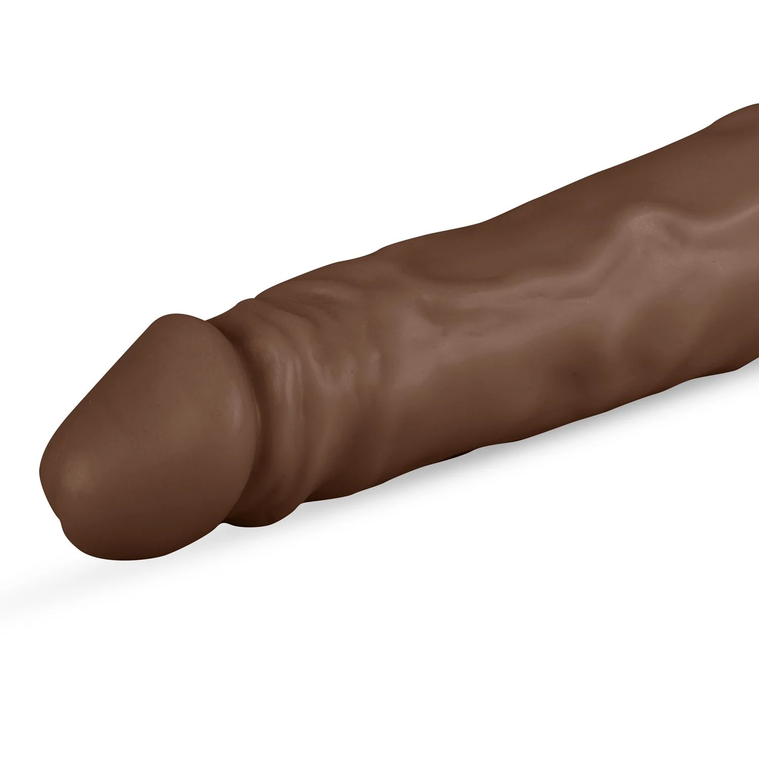 Biegsamer Real Fantasy Dildo aus PVC, geeignet für Strap-on-Gurtzeug
