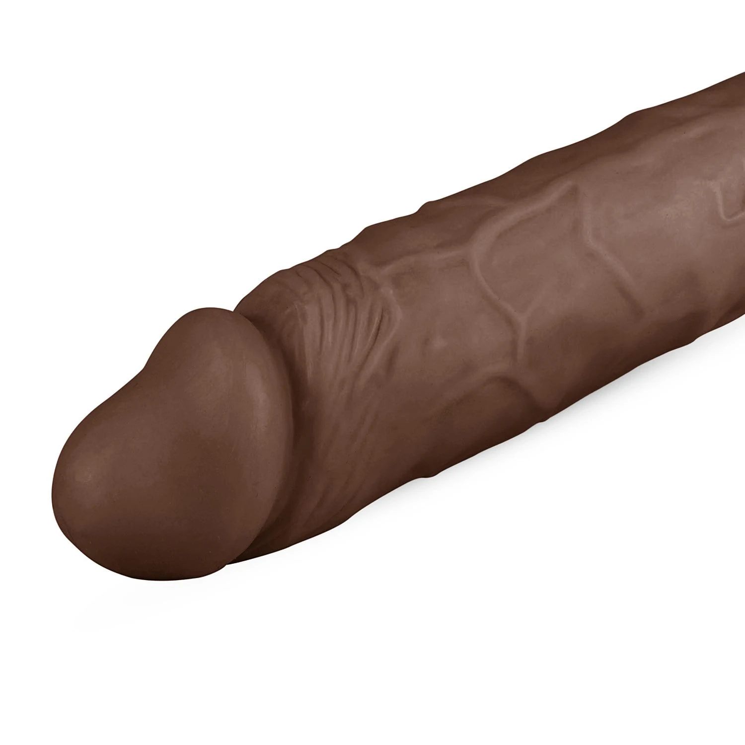 Biegsamer PVC-Dildo Waylon, geeignet für Strap-on-Gurtzeug und Gleitmittel auf Wasserbasis