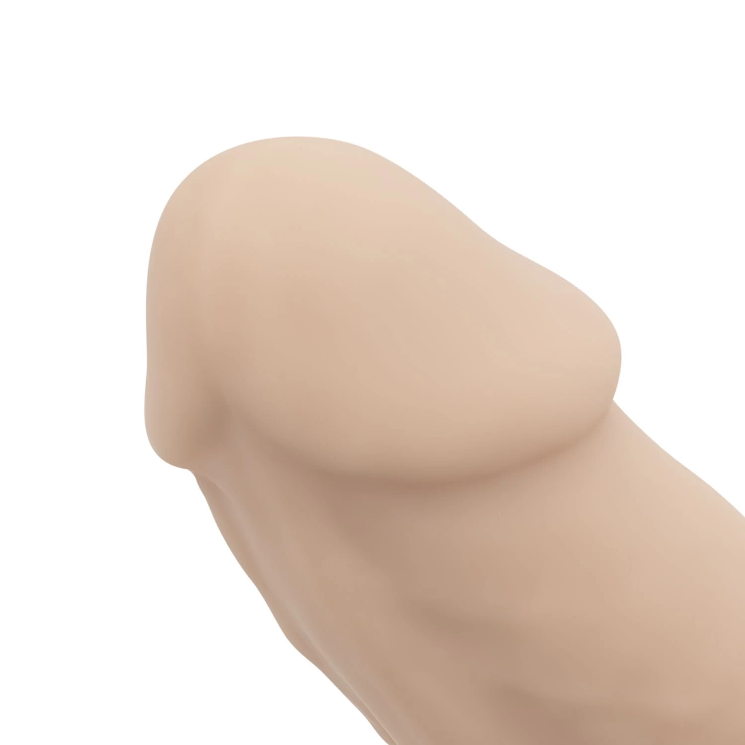 Wasserfester beiger Dildo Winston mit verstellbarer Vibration