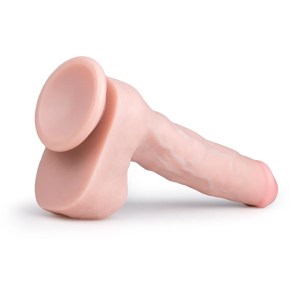 Realistischer Dildo mit Venenstruktur und geschmeidiger Oberfläche