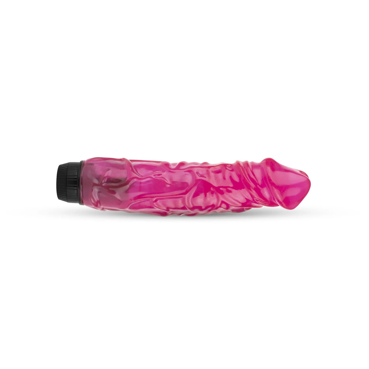 Realistischer Vibrator Jelly Supreme mit flexiblem Schaft und Drehknopf-Bedienung