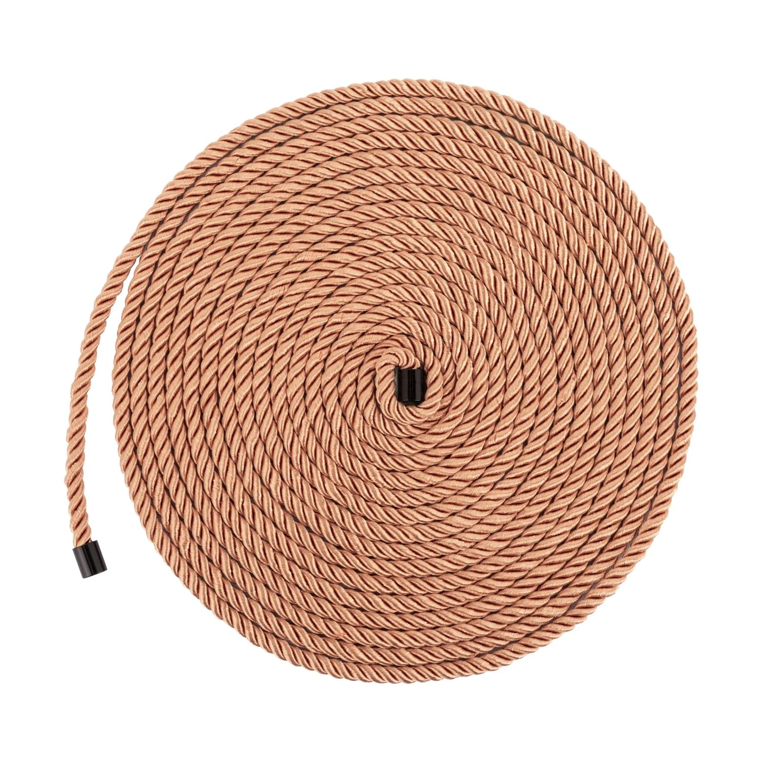 Luxuriöse Bondage-Seile mit seidig weichen Fasern von Rosy Gold