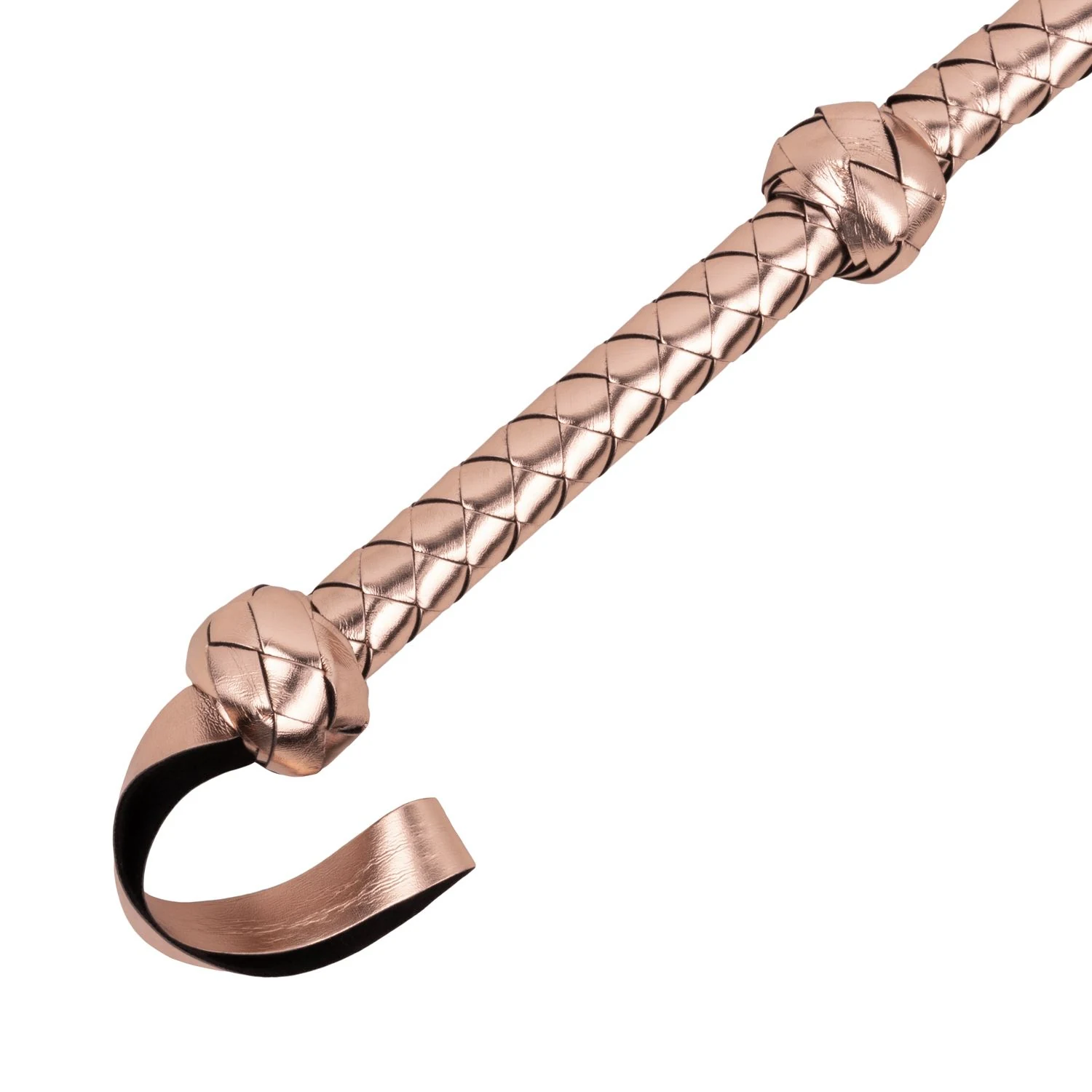 Schlanke Bull Whip von Rosy Gold mit flexiblem Design und angenehmem Griff