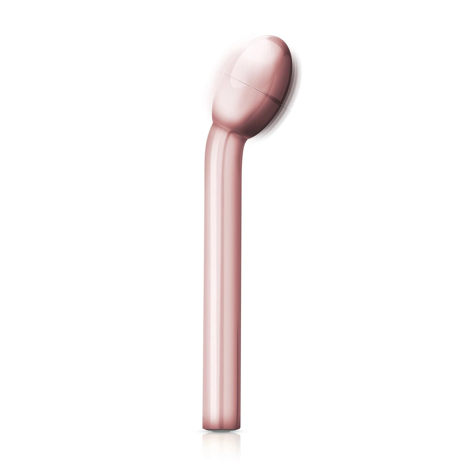 Rosy Gold G-Punkt Vibrator in Rosa mit gebogener Spitze und USB-Ladekabel