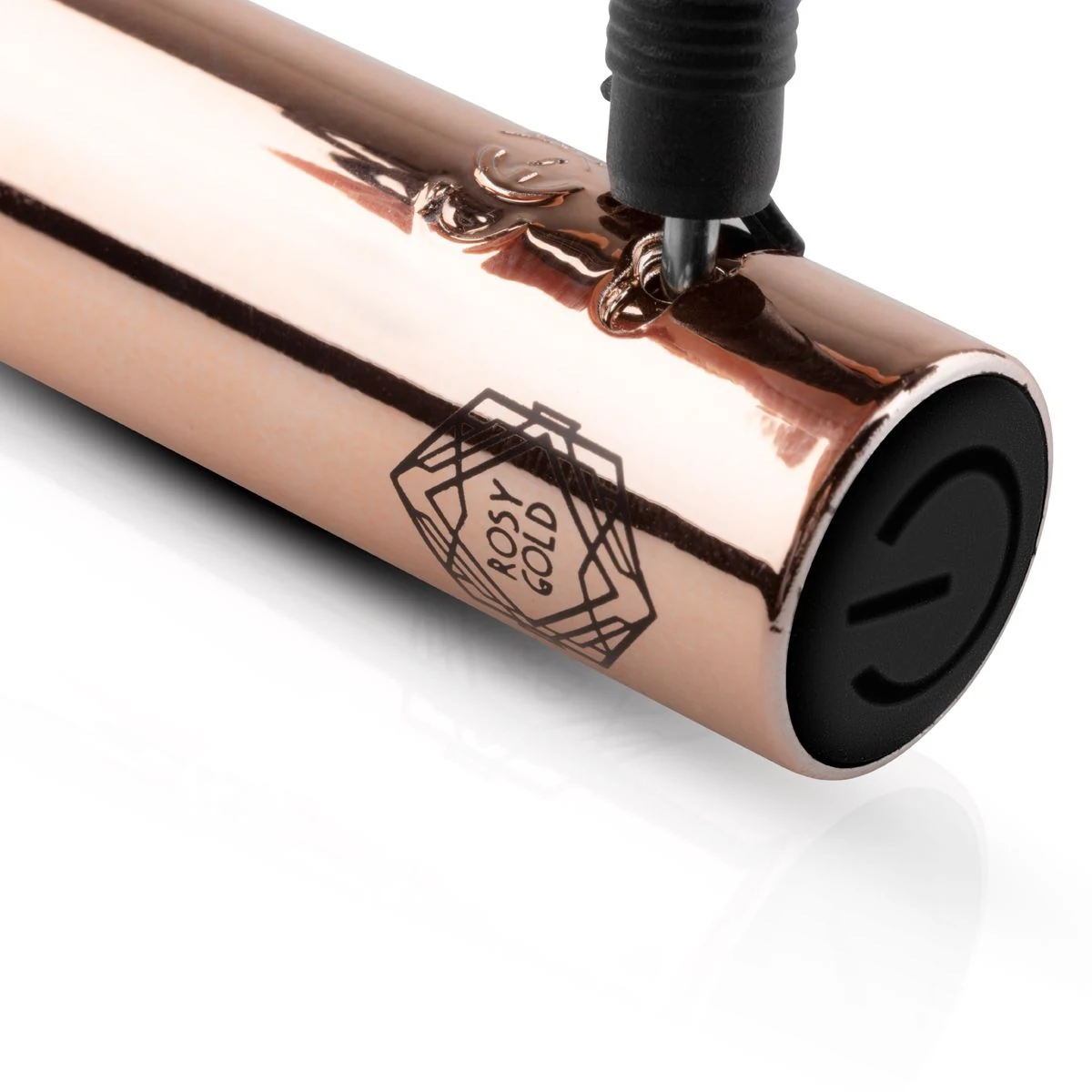 Rosy Gold G-Punkt Vibrator aus ABS mit maximal 35 mm Durchmesser