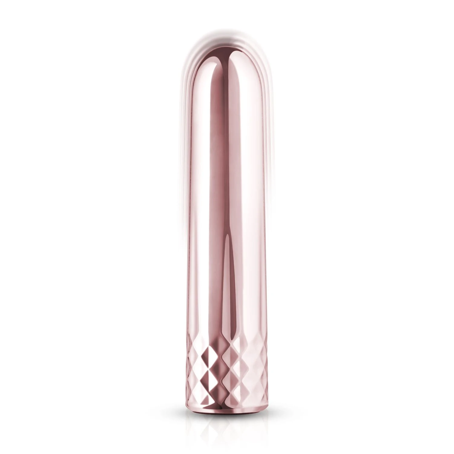 Rosy Gold Nouveau Mini-Vibrator in Rosa, kompakt und für Reisen geeignet