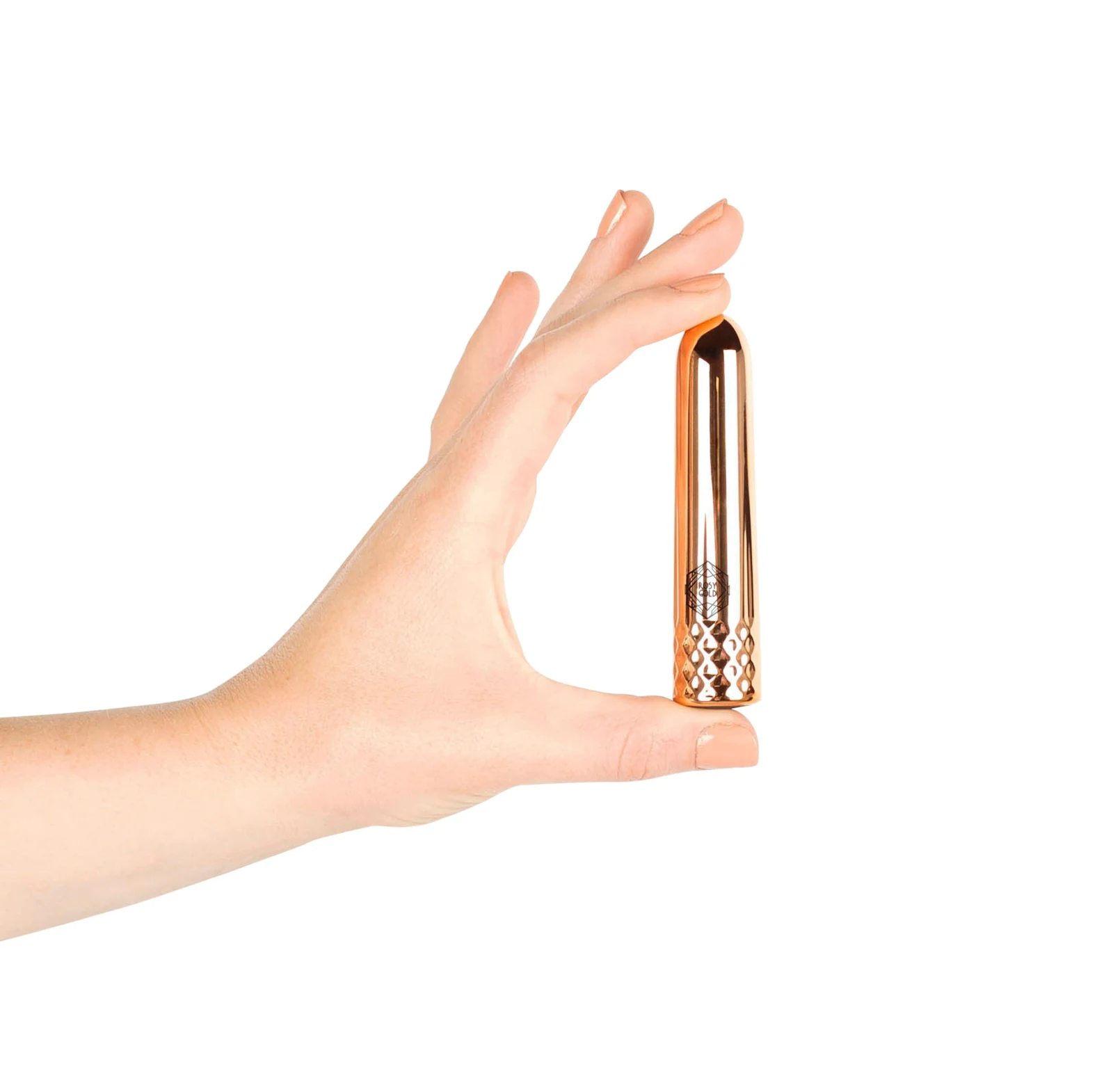 Mini-Vibrator von Rosy Gold für Klitorisstimulation und Penetration