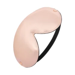 Rosy Gold Premium Augenmaske in Roségold mit glattem, weichem Finish