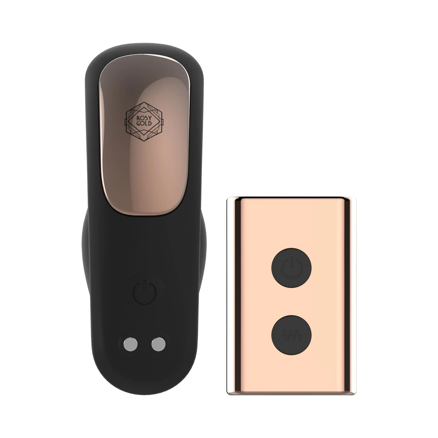 Rosy Gold Produktbild des schwarzen Vibrators