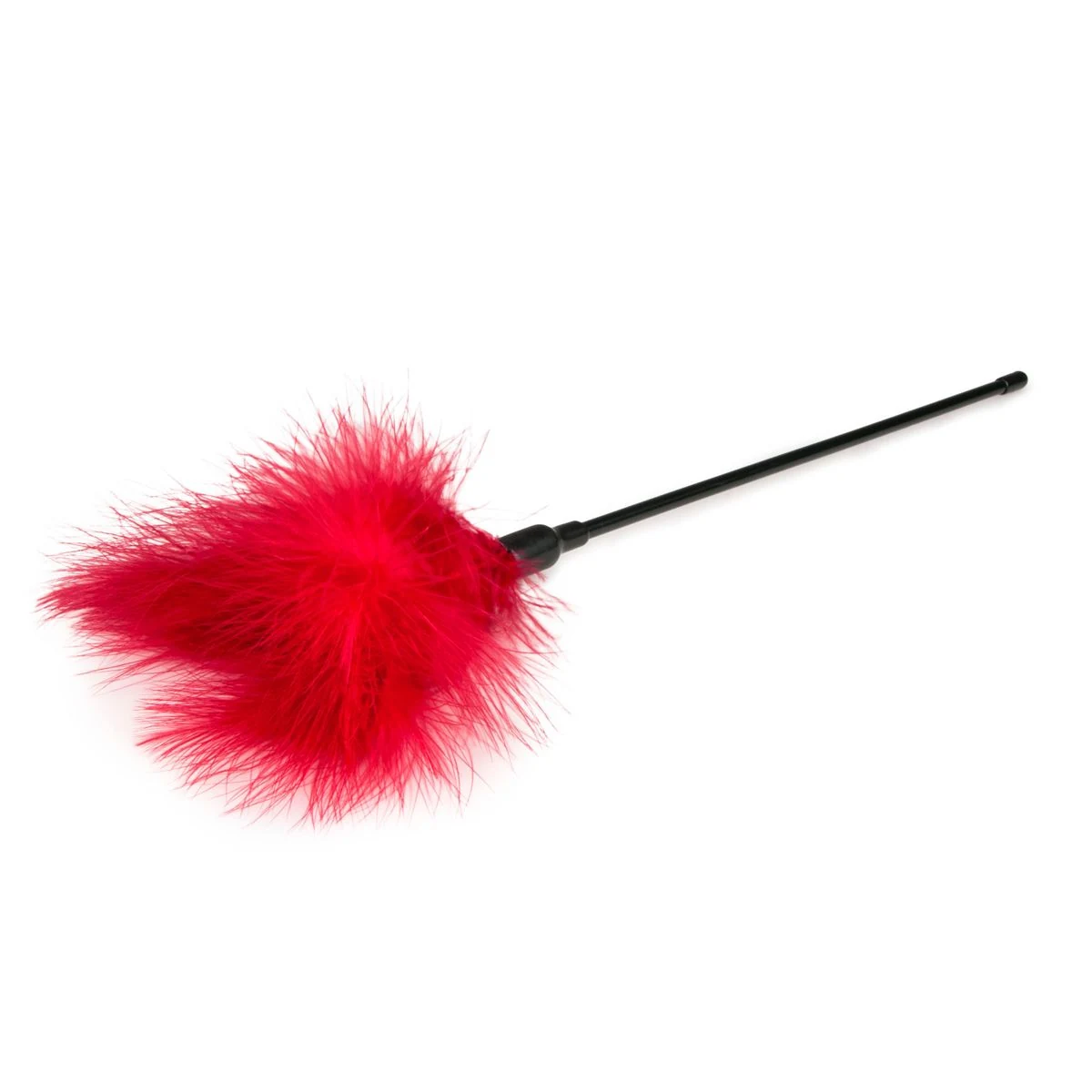 Unisex Federkitzler in Rot, 440 mm lang, aus der Toys Fetish Collection