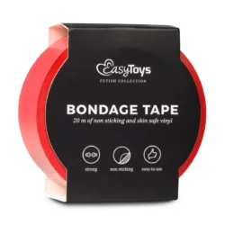 Rotes Bondage Tape 20 m von Toys Fetish Collection für BDSM und Bondage