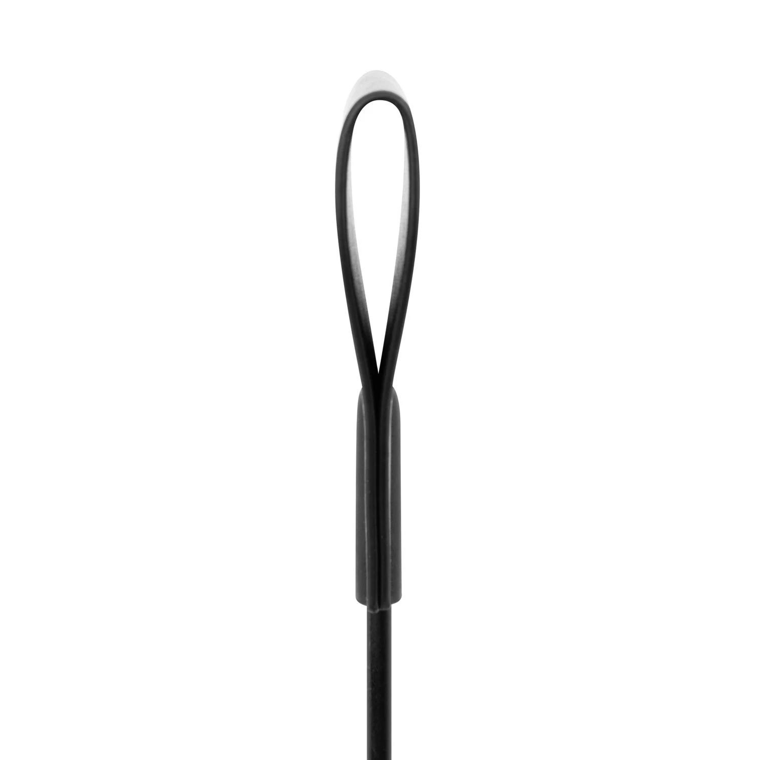 Schwarze Peitsche von Toys Fetish Collection, geeignet für Beginner im BDSM-Bereich
