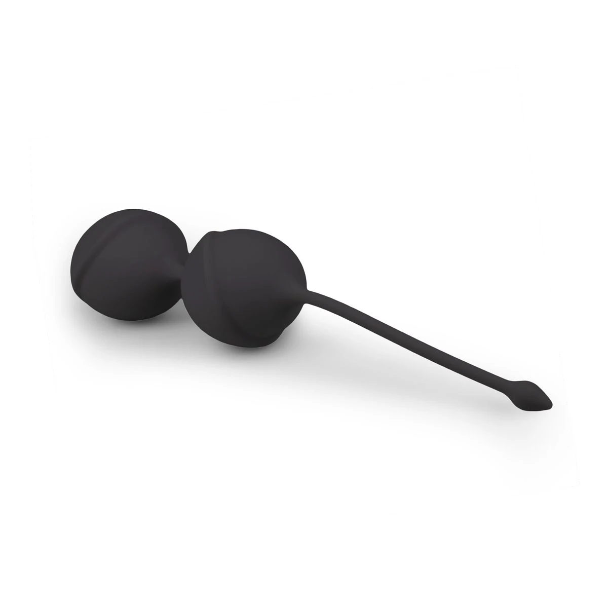 Schwarze Vaginalkugeln mit 195 mm Länge und maximal 38 mm Durchmesser