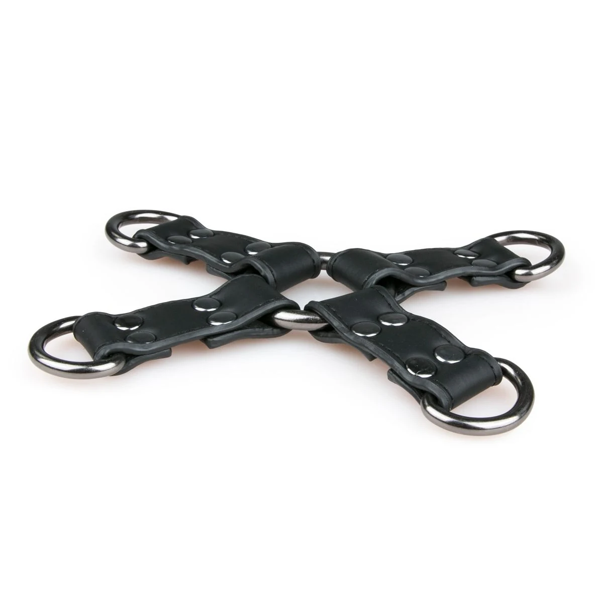 Toys Fetish Hog Tie aus Kunstleder für Handfesseln, Fußfesseln oder Ketten
