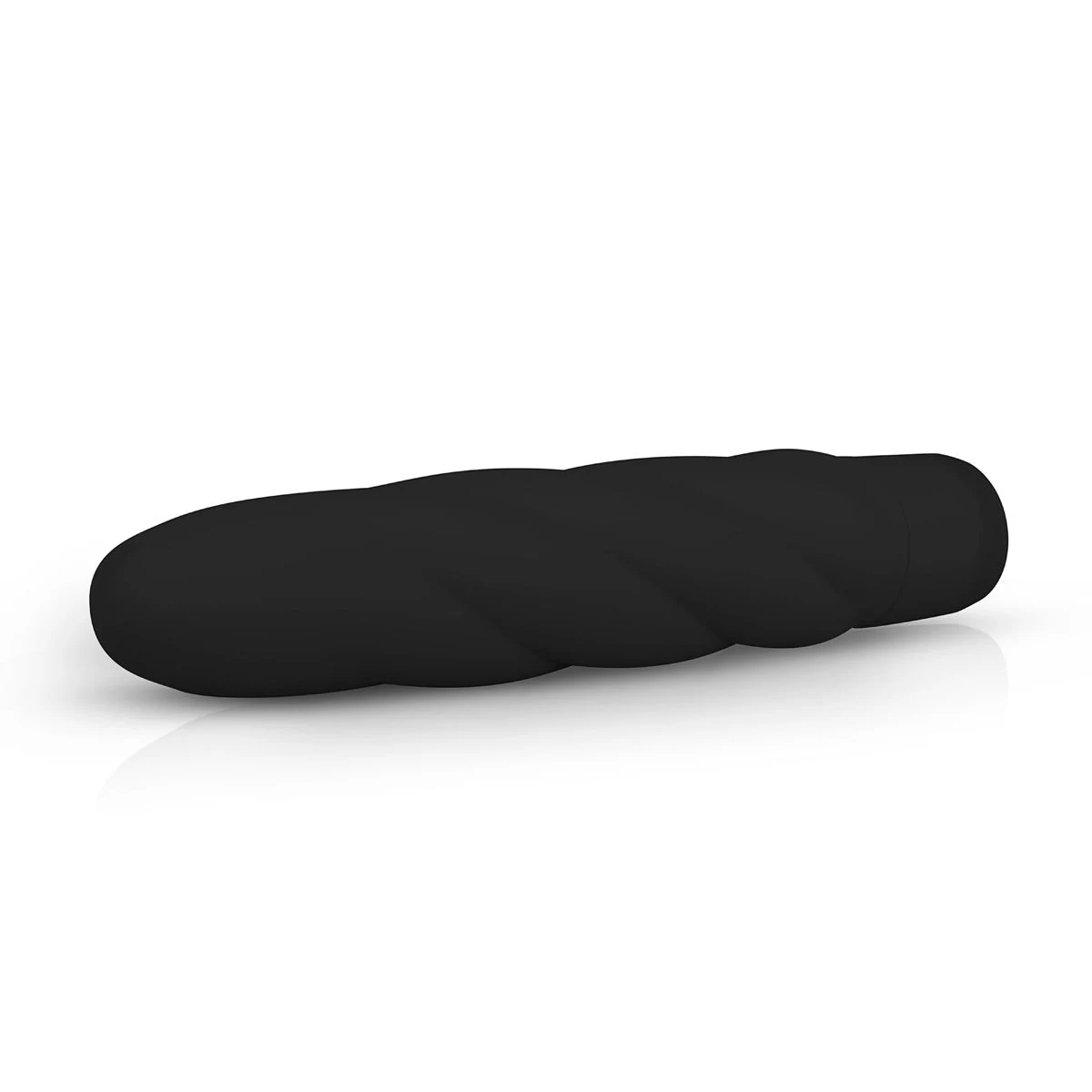 Klassischer schwarzer Vibrator mit 10 Vibrationseinstellungen