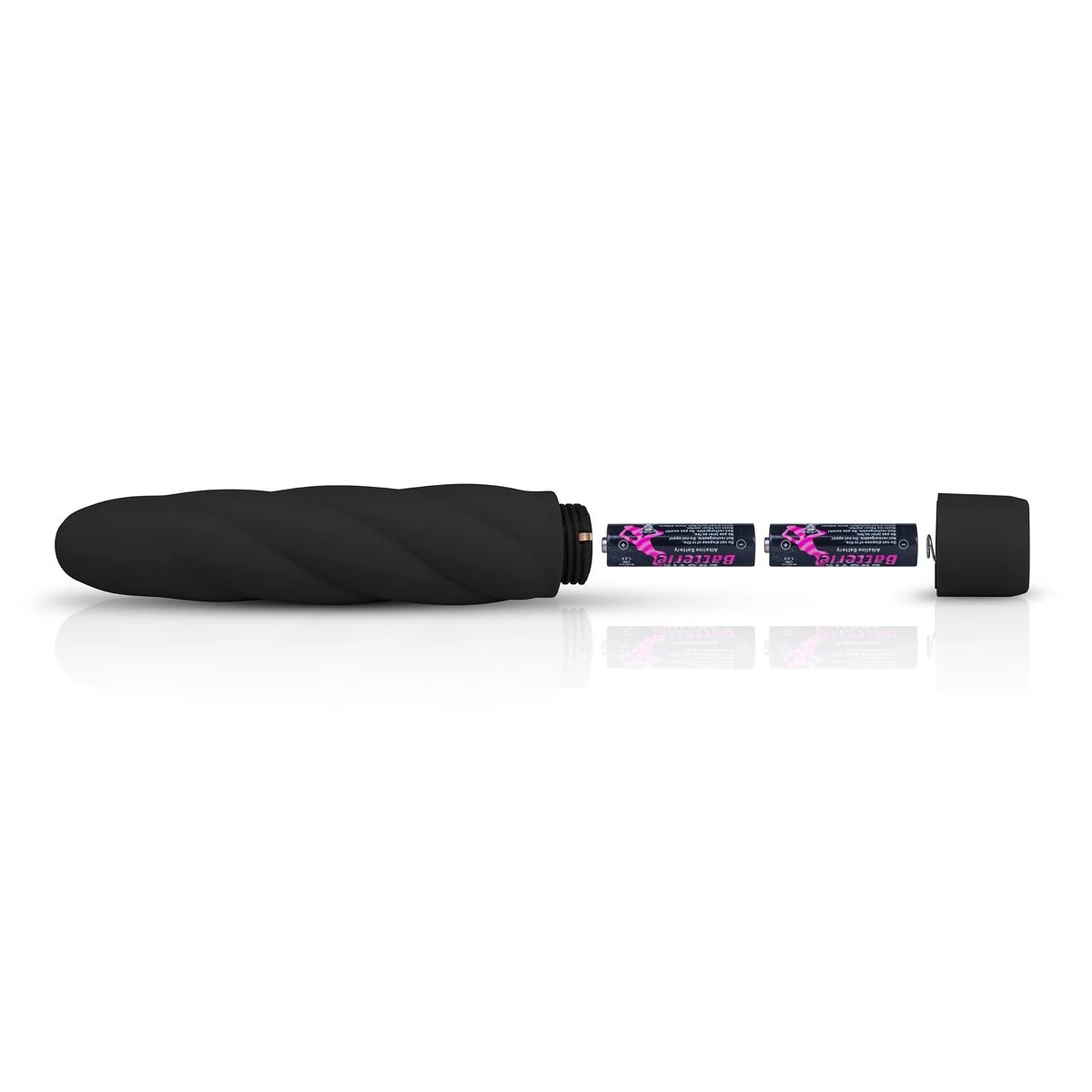Wasserfester Silikon-Vibrator in Schwarz für unisex Nutzung