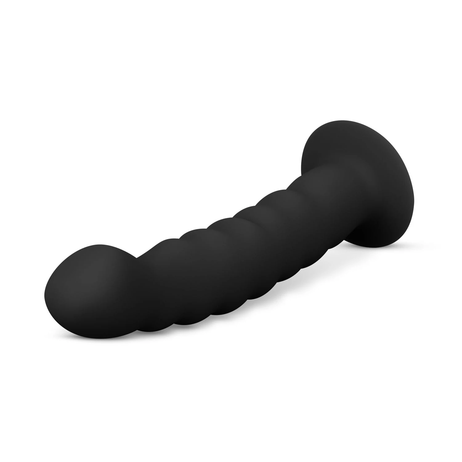 Verstellbares Gurtzeug mit Silikon-Dildo, passend bis 110 cm Hüftumfang