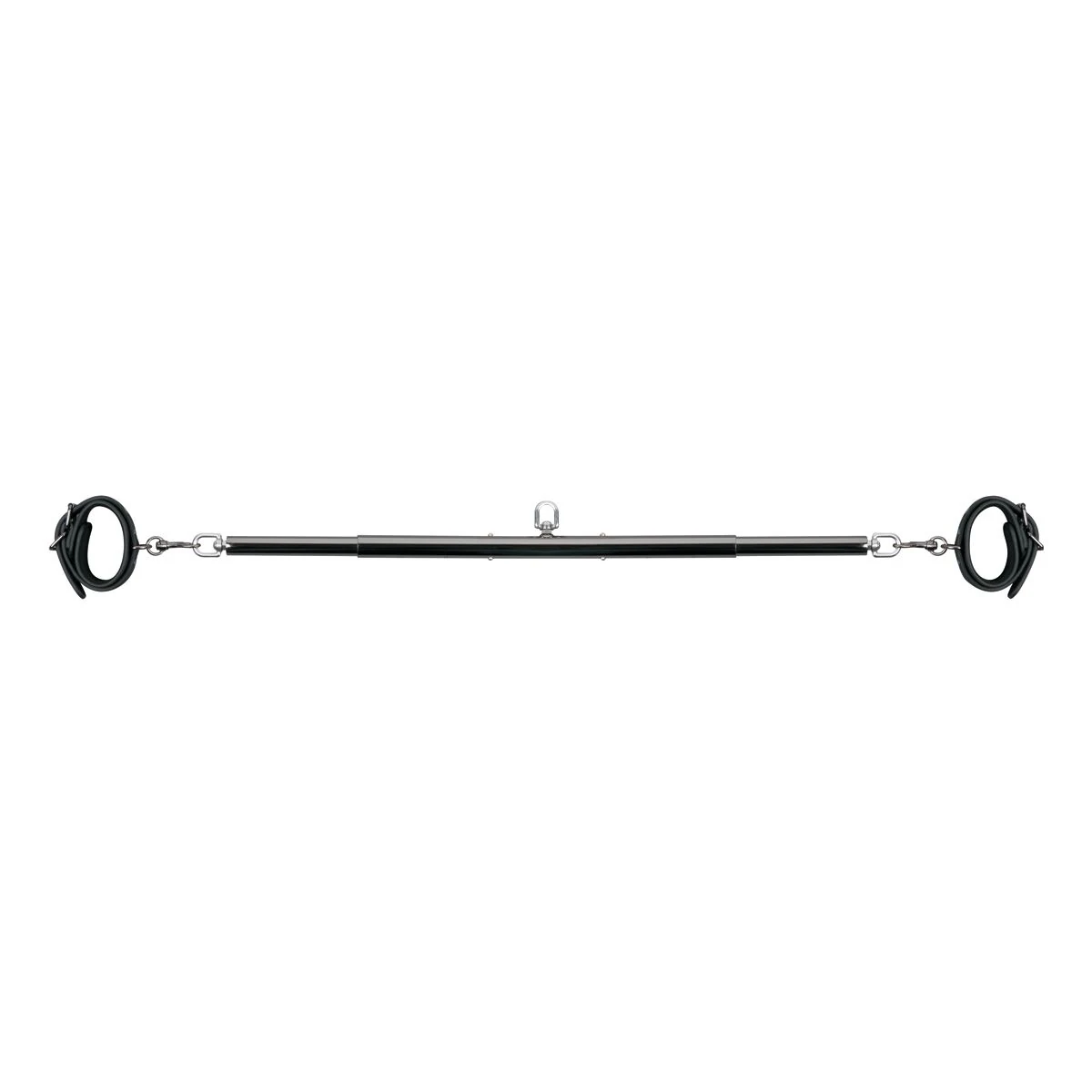 Verstellbare Spreizstange mit Manschetten aus Metall und PU-Leder