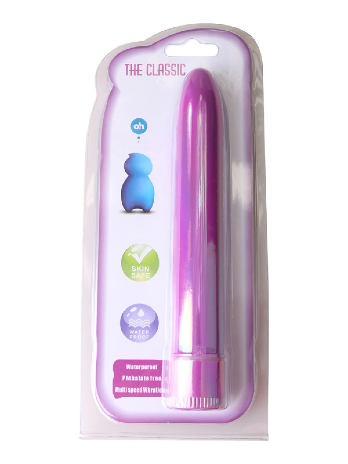 Phthalatfreier Stiempie Vibrator in Lila für batteriebetriebene Vibration