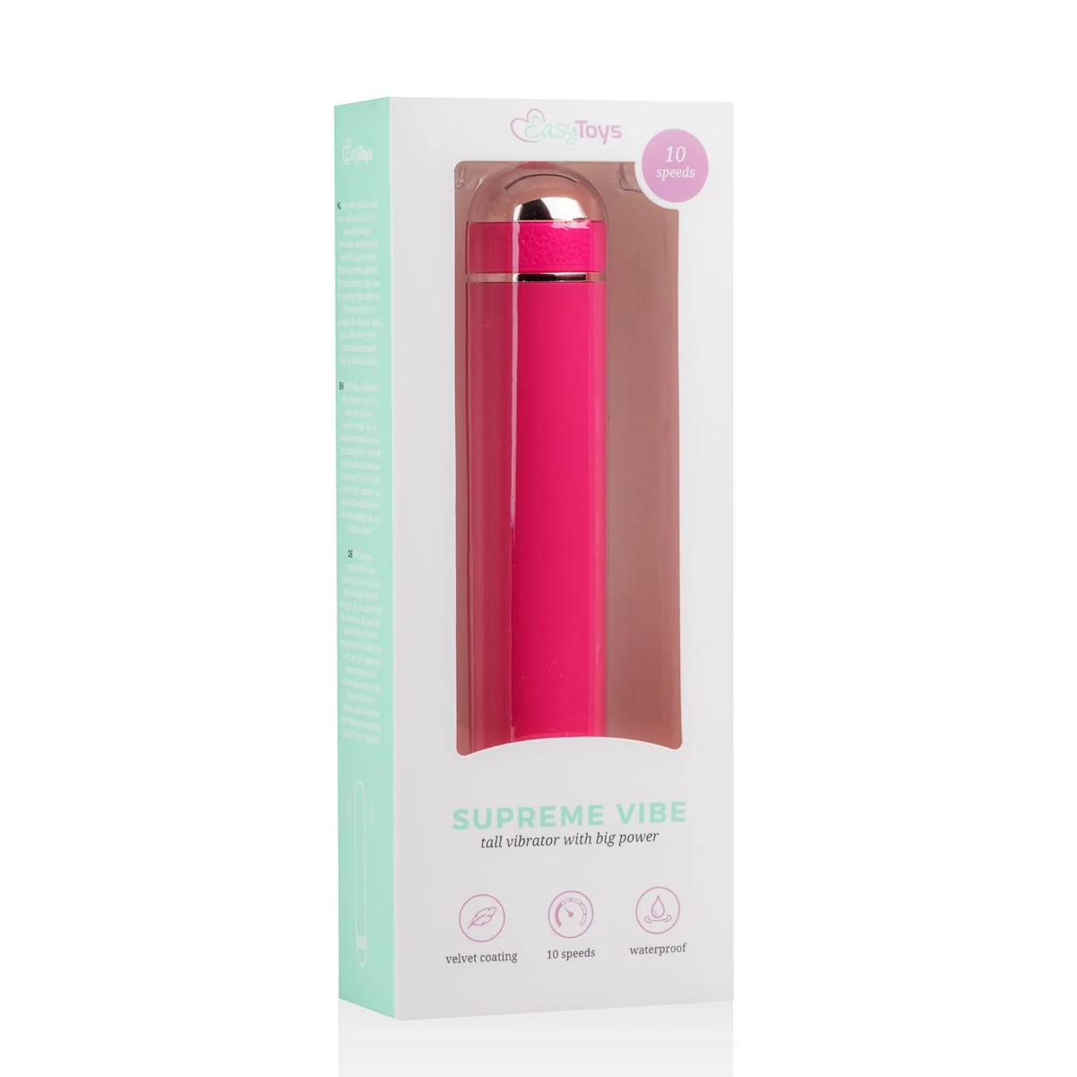 Rosa Sexspielzeug Supreme Vibe mit verstellbaren Vibrationen