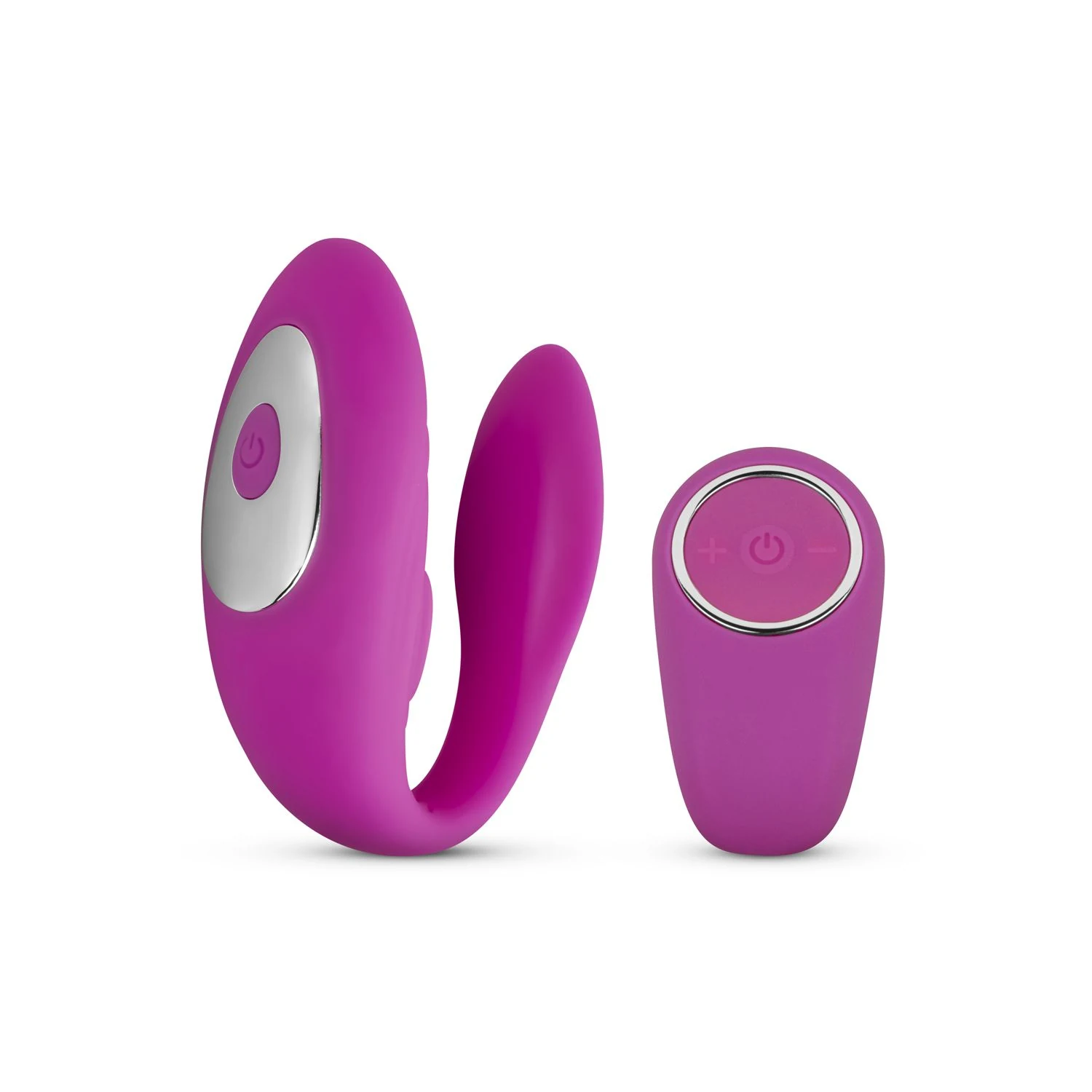 Tap Dancer Paarvibrator mit Fernbedienung in Rosa für gemeinsame Stimulation