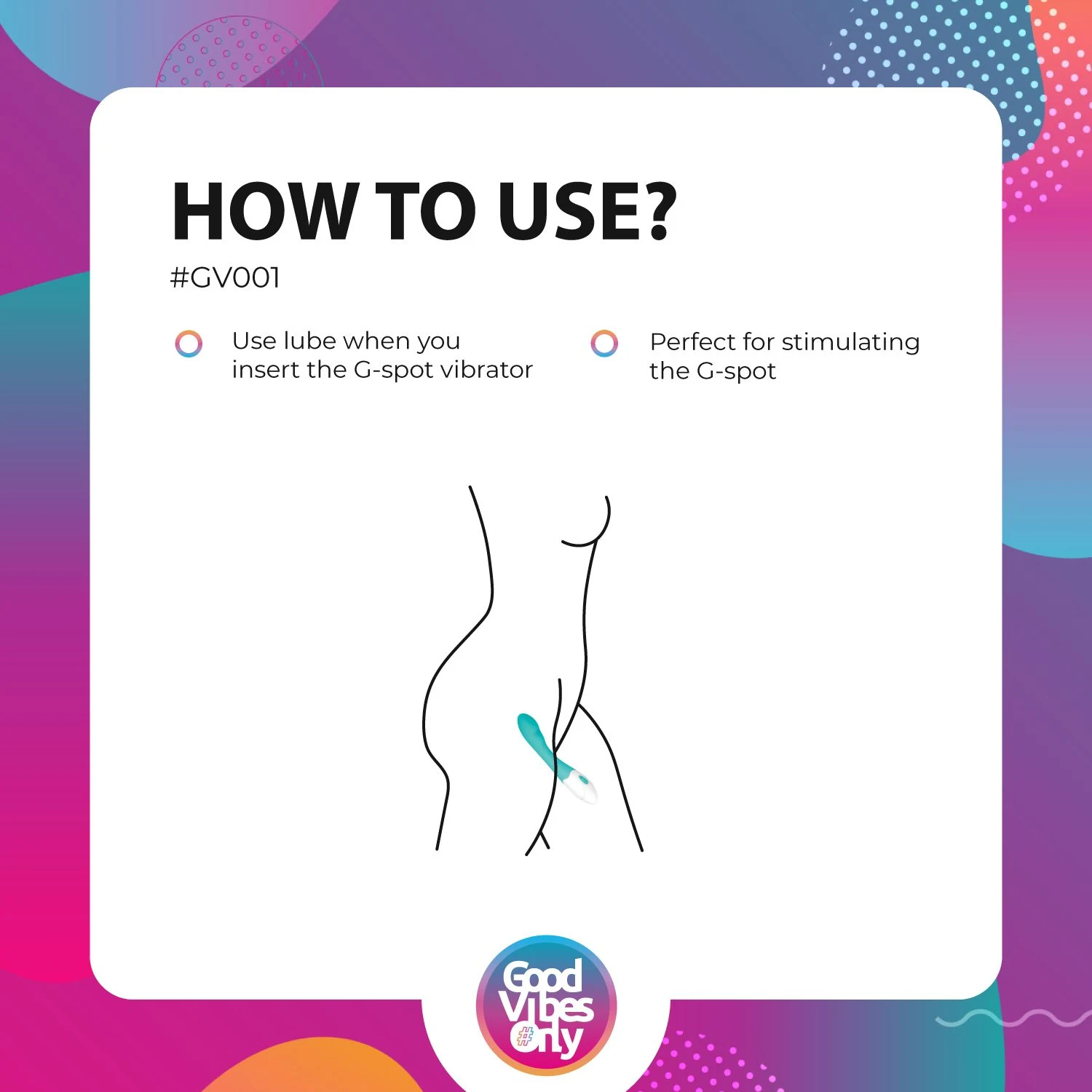 Gebogener G-Punkt-Vibrator Tate mit 10 Vibrationseinstellungen