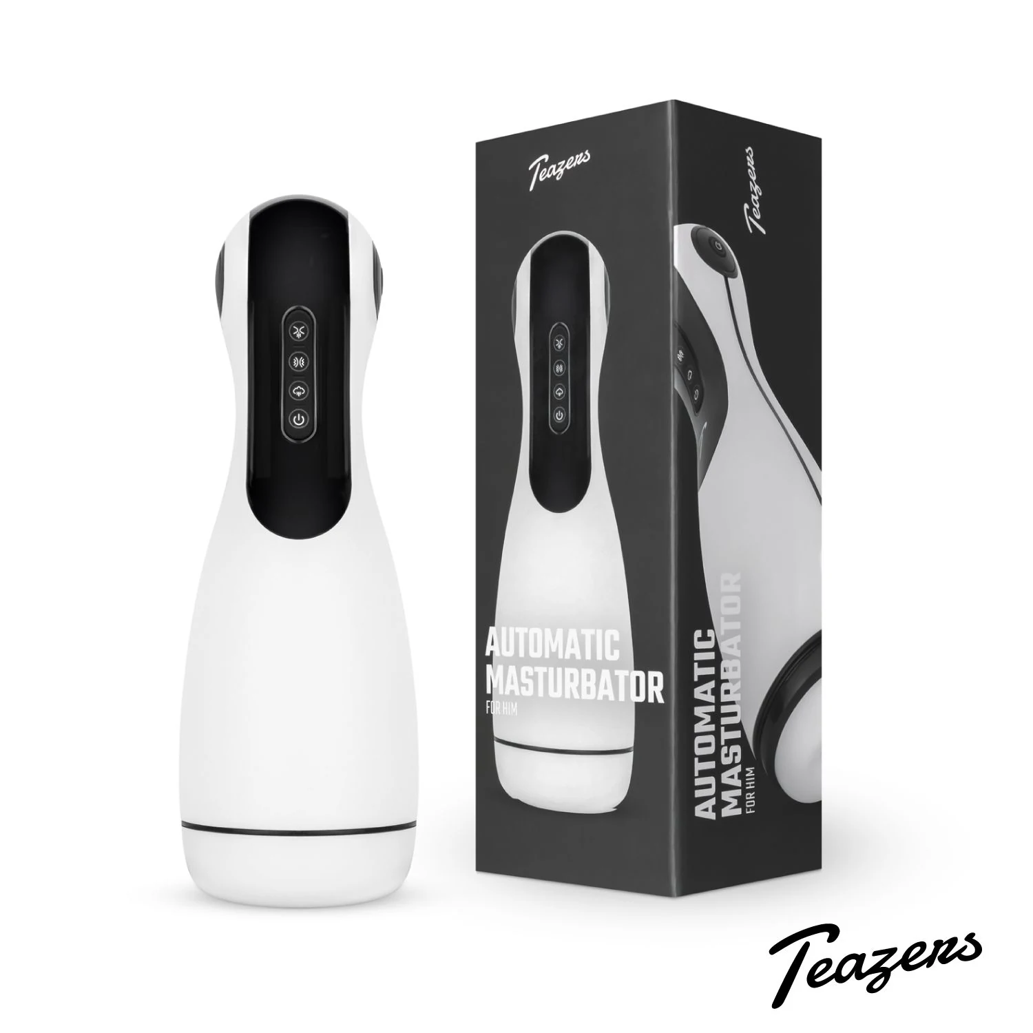 Automatischer Masturbator von Teazers mit Druckknopf-Bedienung